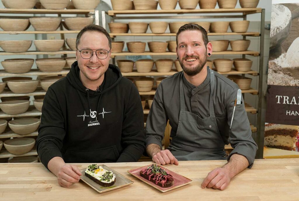 Michael Merkel und Steffen Szabo Neu bei der Backstube Merkel ab . Januar 2026